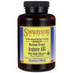 Maximum Strength Arginine AKG Nitric Oxide Enhancer Swanson Vitamins Review 615