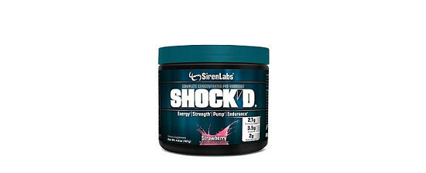 NDS Nutrition Sirenlabs Shok’d V2- Strawberry Review