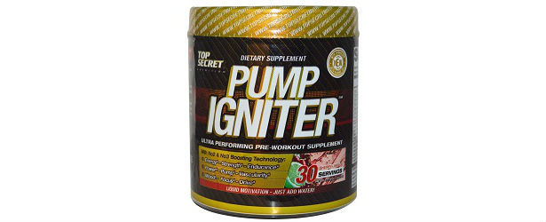 Top Secret Nutrition Pump Igniter Review
